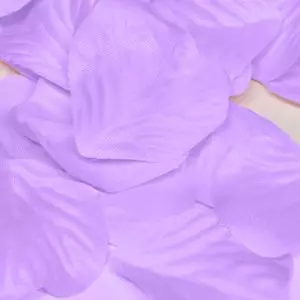 Box Of 164 Lavender Fabric Rose Petals
