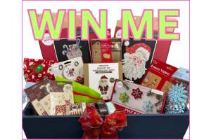 Box of Christmas Themed Craft Kits & Matterials