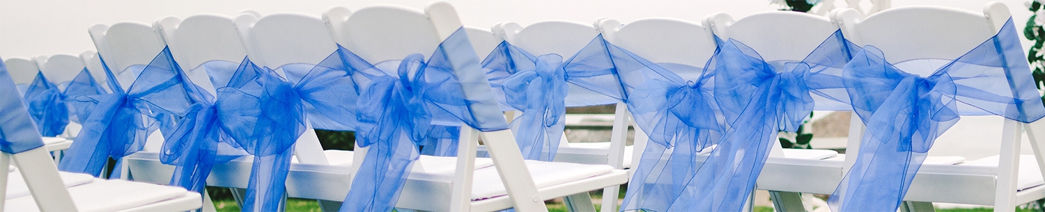 Wedding Chair Sashes