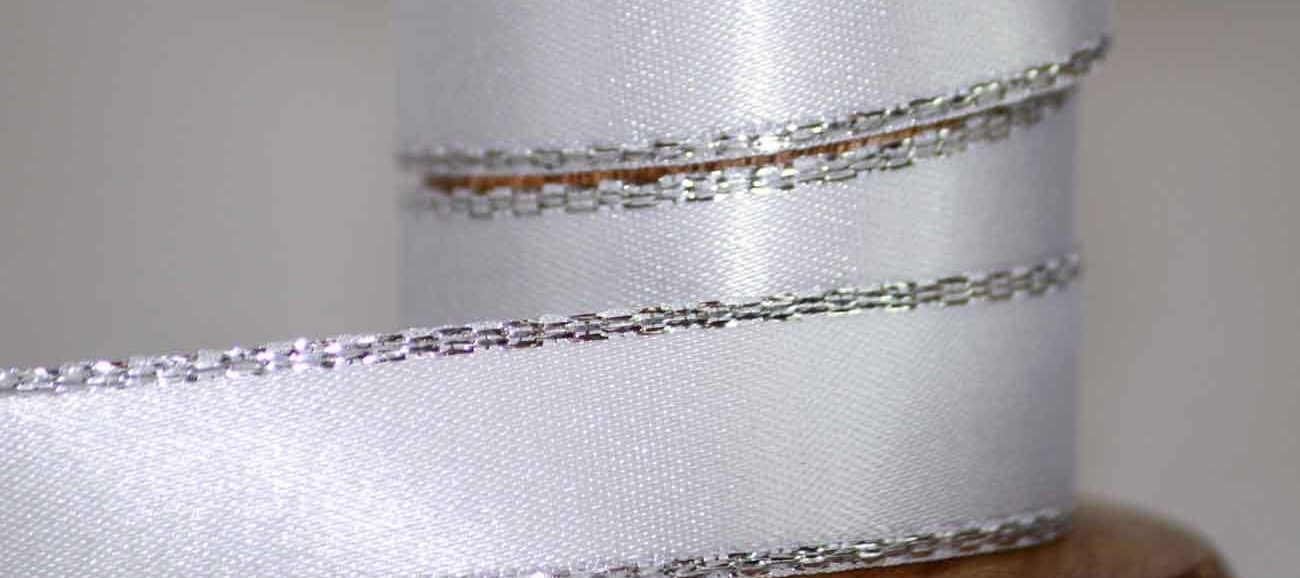 Silver Edged Ribbons