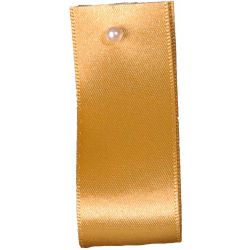 Honey gold double satin length os berisfords ribbon