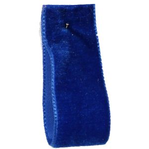 Velvet Ribbon By Berisfords Col: Royal Blue 9418 - available in 9mm - 50mm widths