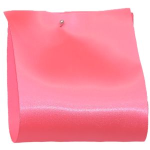 100mm x 50m Single Satin Wide Ribbon  col: Candy Pink
