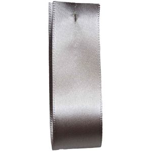 Shindo Double Satin Ribbon Ideal For Wedding Car Decoration - Silver (Col:181) - 38mm - 50mm widths