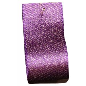 Glitter Satin Ribbon Col: Liberty - available in 15mm & 25mm widths