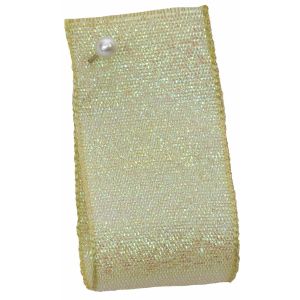 Honey Gold Iridescent Ribbon 7mm, 15mm 