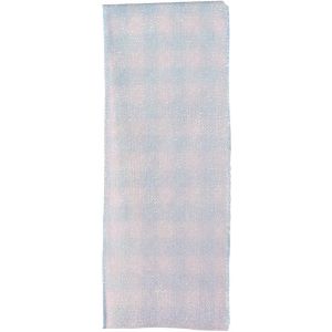 Sheer Gingham Ribbon Col: Pale Blue 15mm & 25mm
