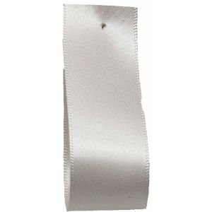 Double Satin Ribbon For Wedding Car Decoration - Bridal White  38mm & 50mm widths