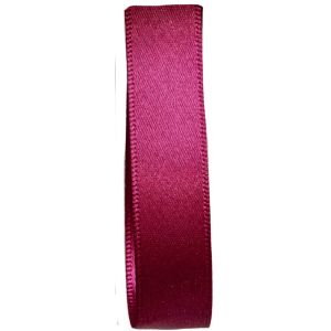 Double Satin Ribbon In Fuchsia