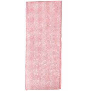Sheer Gingham Ribbon Col: Pink