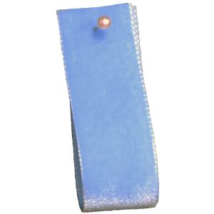Velvet Ribbon By Berisfords Col: Faience Blue 9522 - available in 9mm - 50mm widths