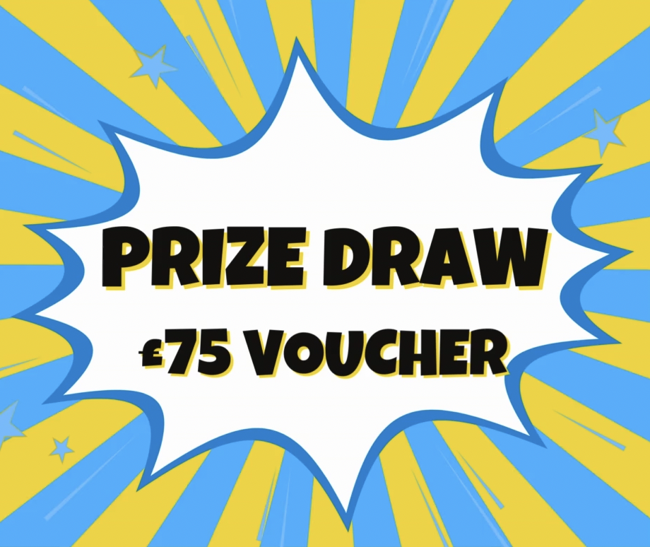 £75 voucher prize draw image