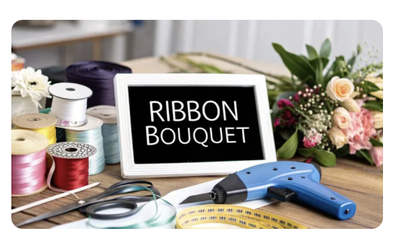 How to Make A Ribbon Bouquet