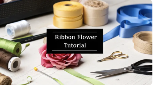 ribbon-flower-tutorial