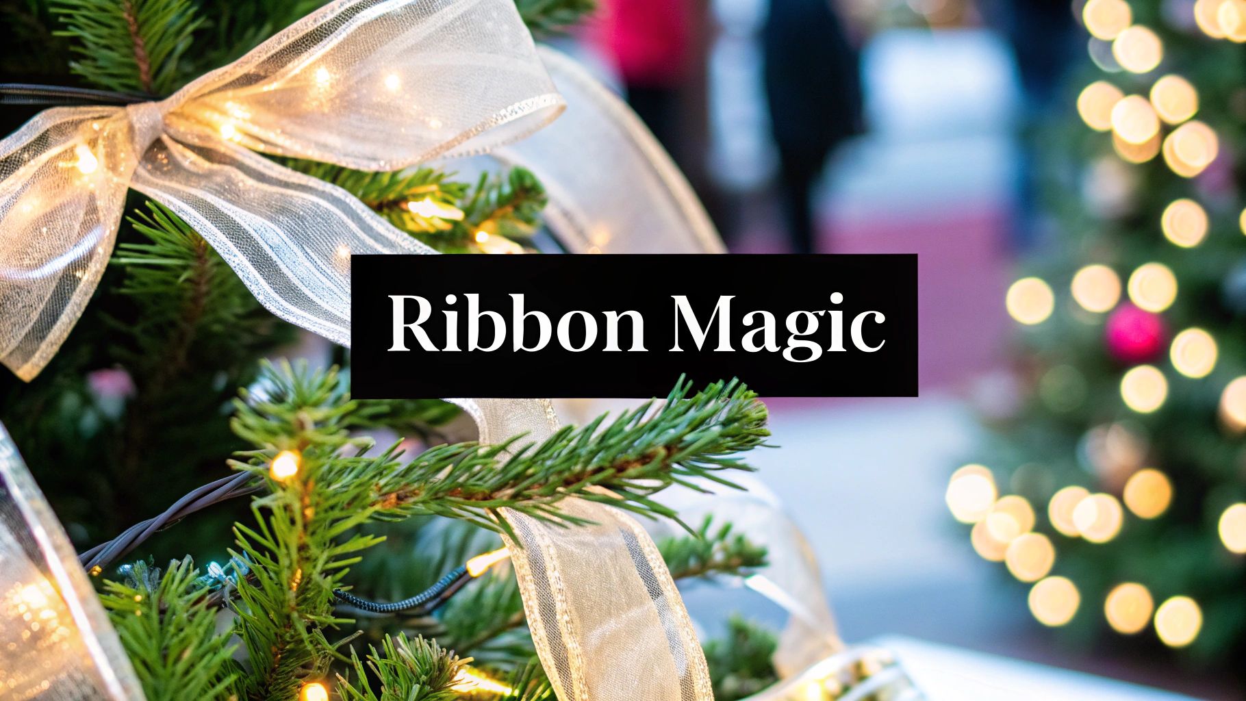 Stunning Christmas Ribbon Decorations For Trees