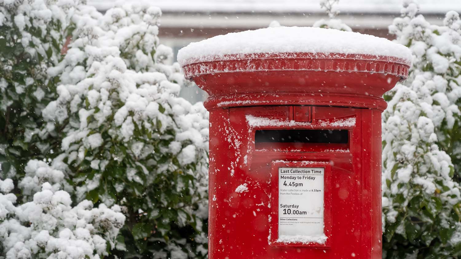 Post Box In The Snow