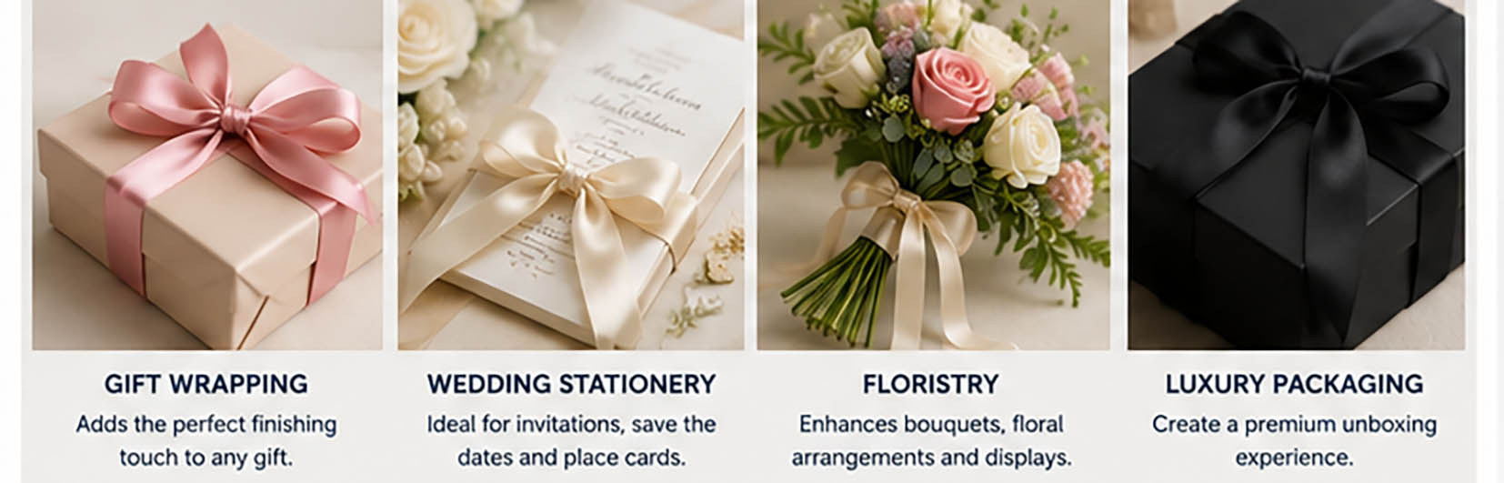 uses for satin ribbon