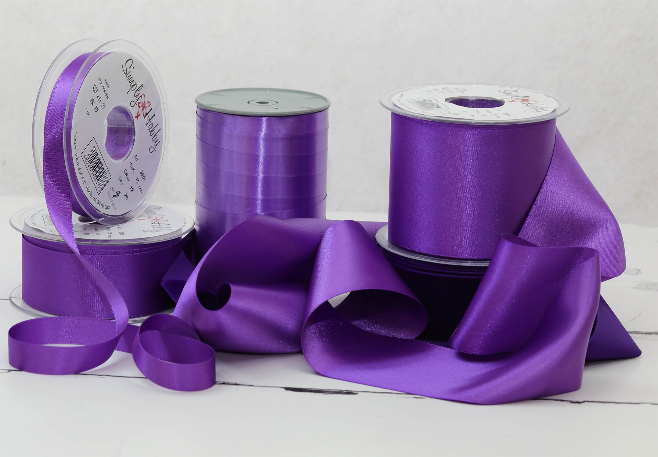 Berisfords Purple Ribbons